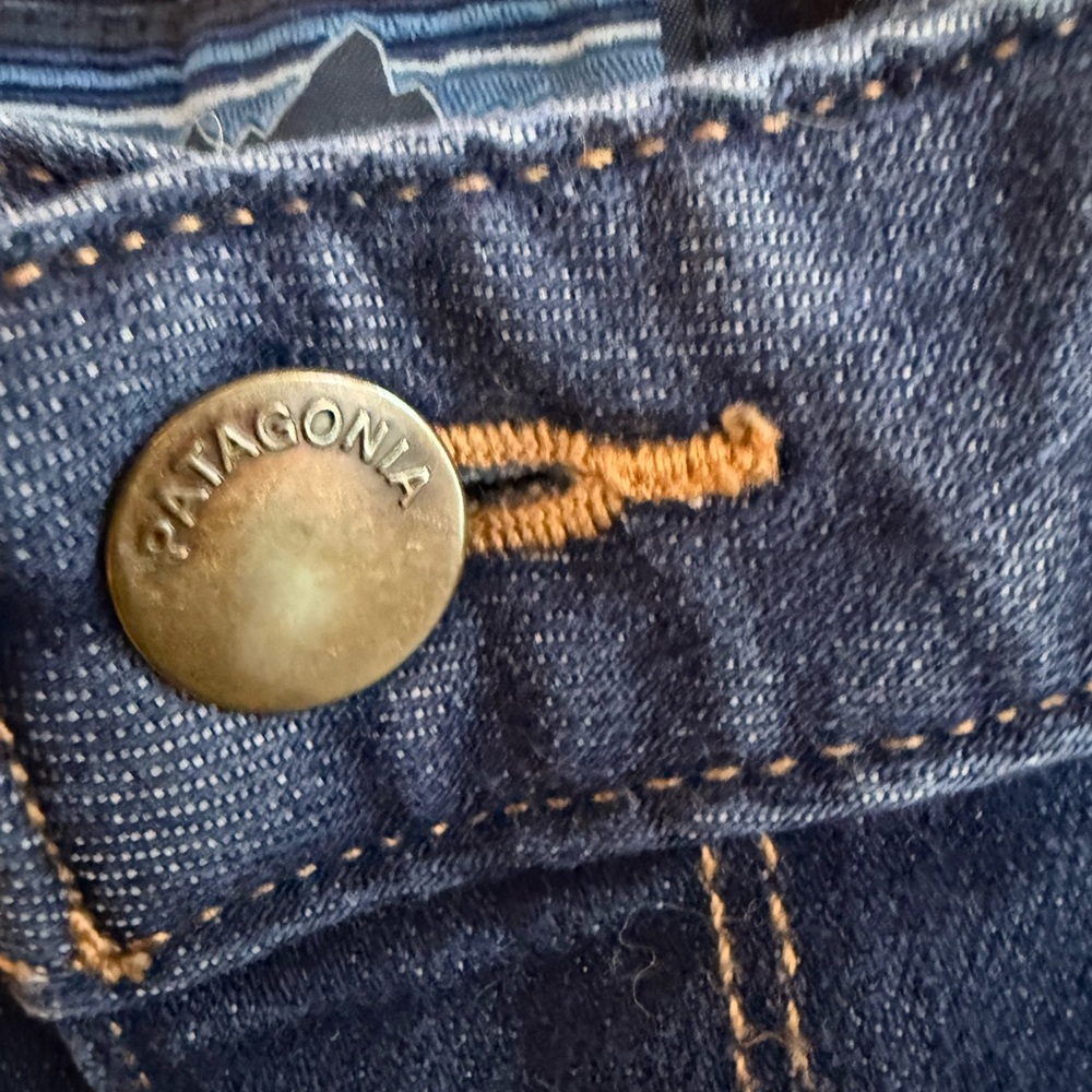 Patagonia Dark Blue Straight-Leg Women's Jeans - Picture 5 of 11